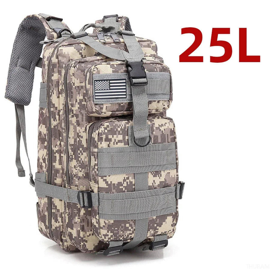 Tactical Outdoor Backpack – 25L / 50L