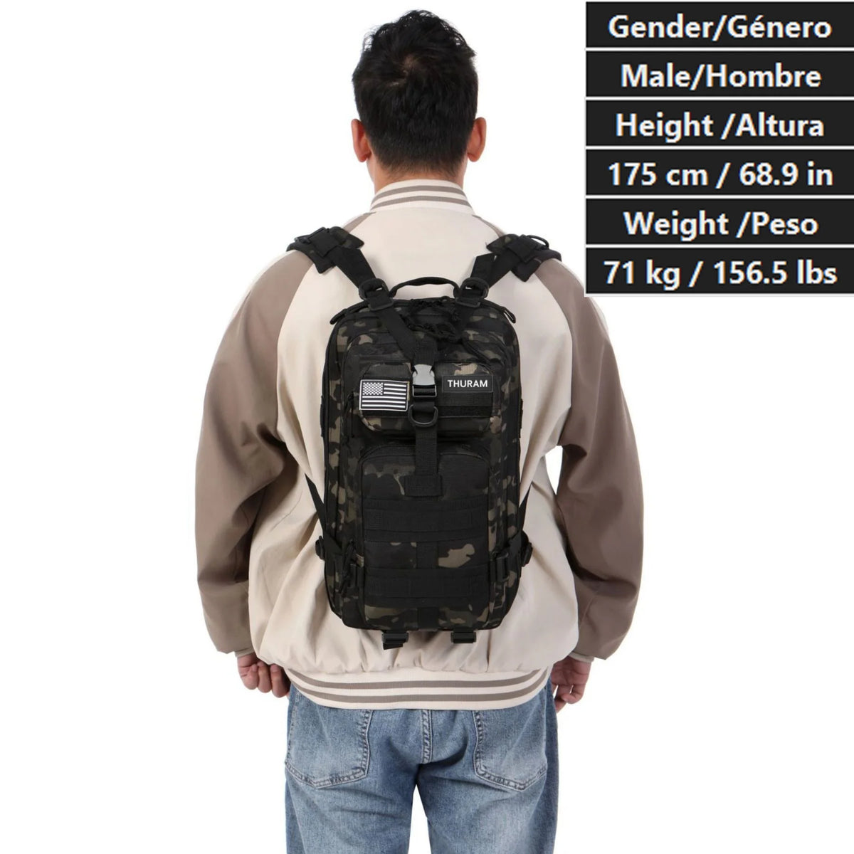 Tactical Outdoor Backpack – 25L / 50L