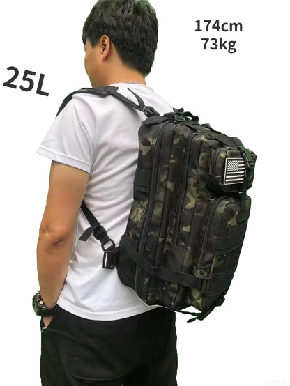 Tactical Outdoor Backpack – 25L / 50L