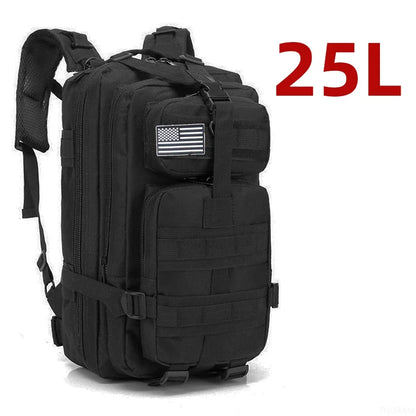 Tactical Outdoor Backpack – 25L / 50L
