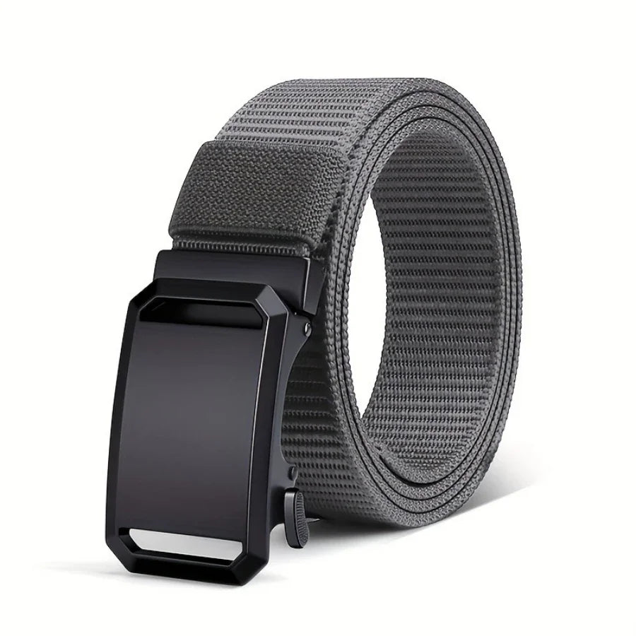 Tactical Canvas Belt with Automatic Buckle
