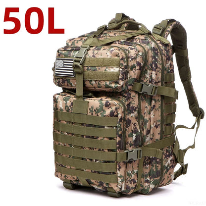 Tactical Outdoor Backpack – 25L / 50L