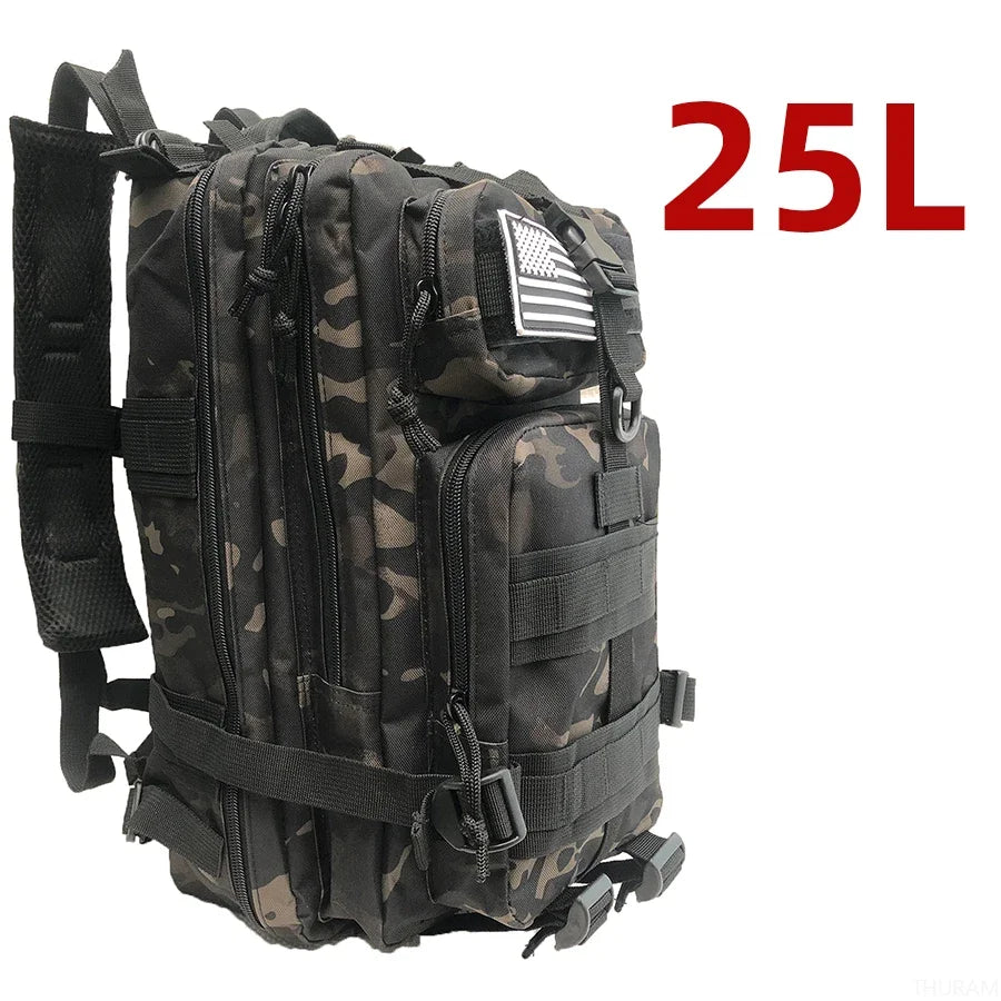 Tactical Outdoor Backpack – 25L / 50L