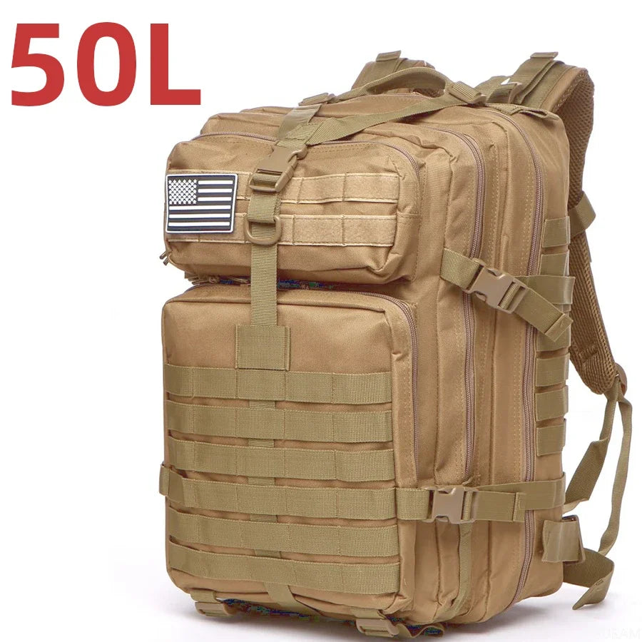 Tactical Outdoor Backpack – 25L / 50L