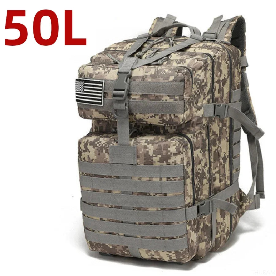 Tactical Outdoor Backpack – 25L / 50L