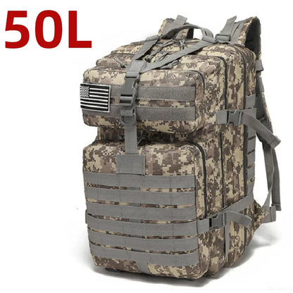 Tactical Outdoor Backpack – 25L / 50L