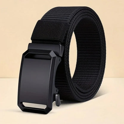 Tactical Canvas Belt with Automatic Buckle
